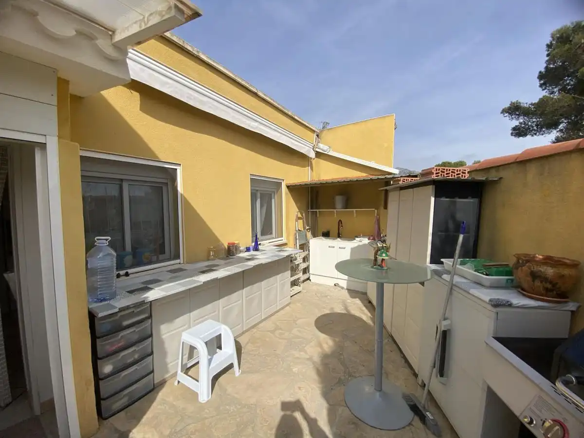 Terrassa de Casa o xalet en venda en Alcanar amb Aire condicionat, Calefacció i Jardí privat