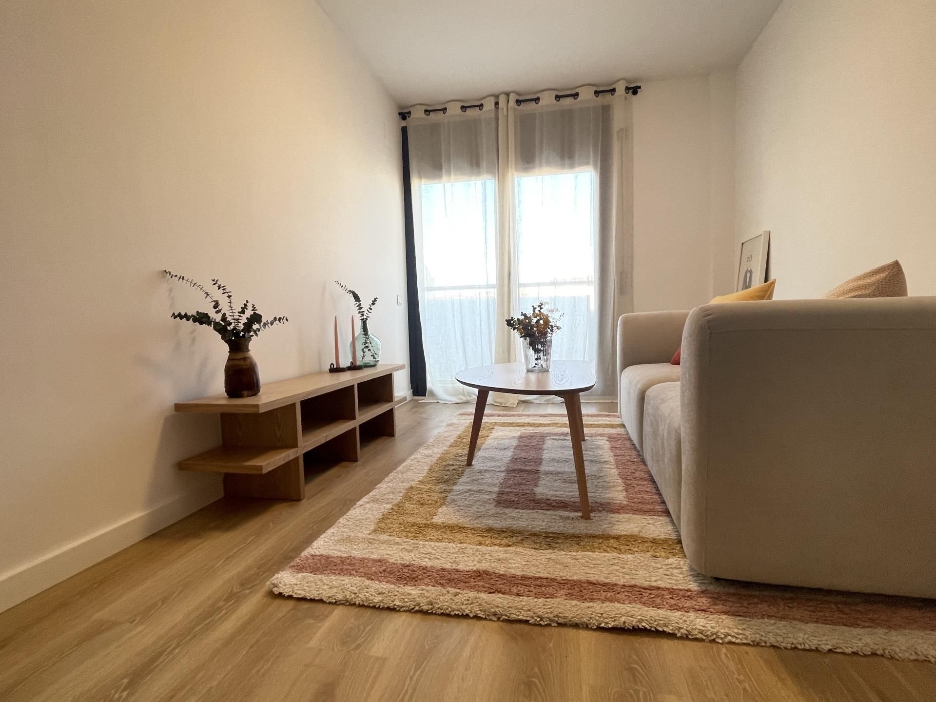 Sala de estar de Piso en venta en Igualada con Calefacción, Parquet y Trastero