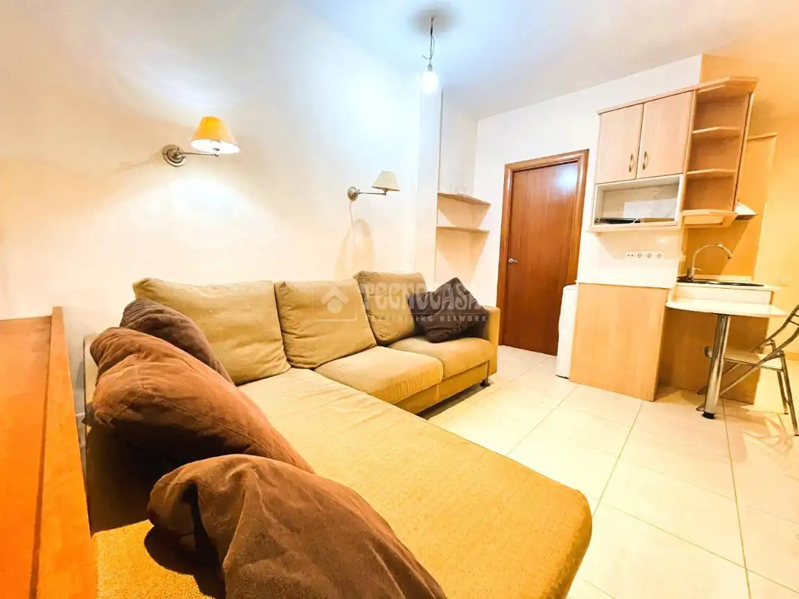 Sala d'estar de Loft en venda en  Barcelona Capital amb Aire condicionat, Moblat i Balcó