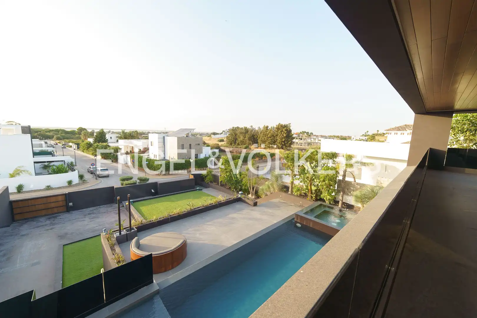 Terraza de Casa o chalet en venta en Sanlúcar de Barrameda con Aire acondicionado, Calefacción y Jardín privado
