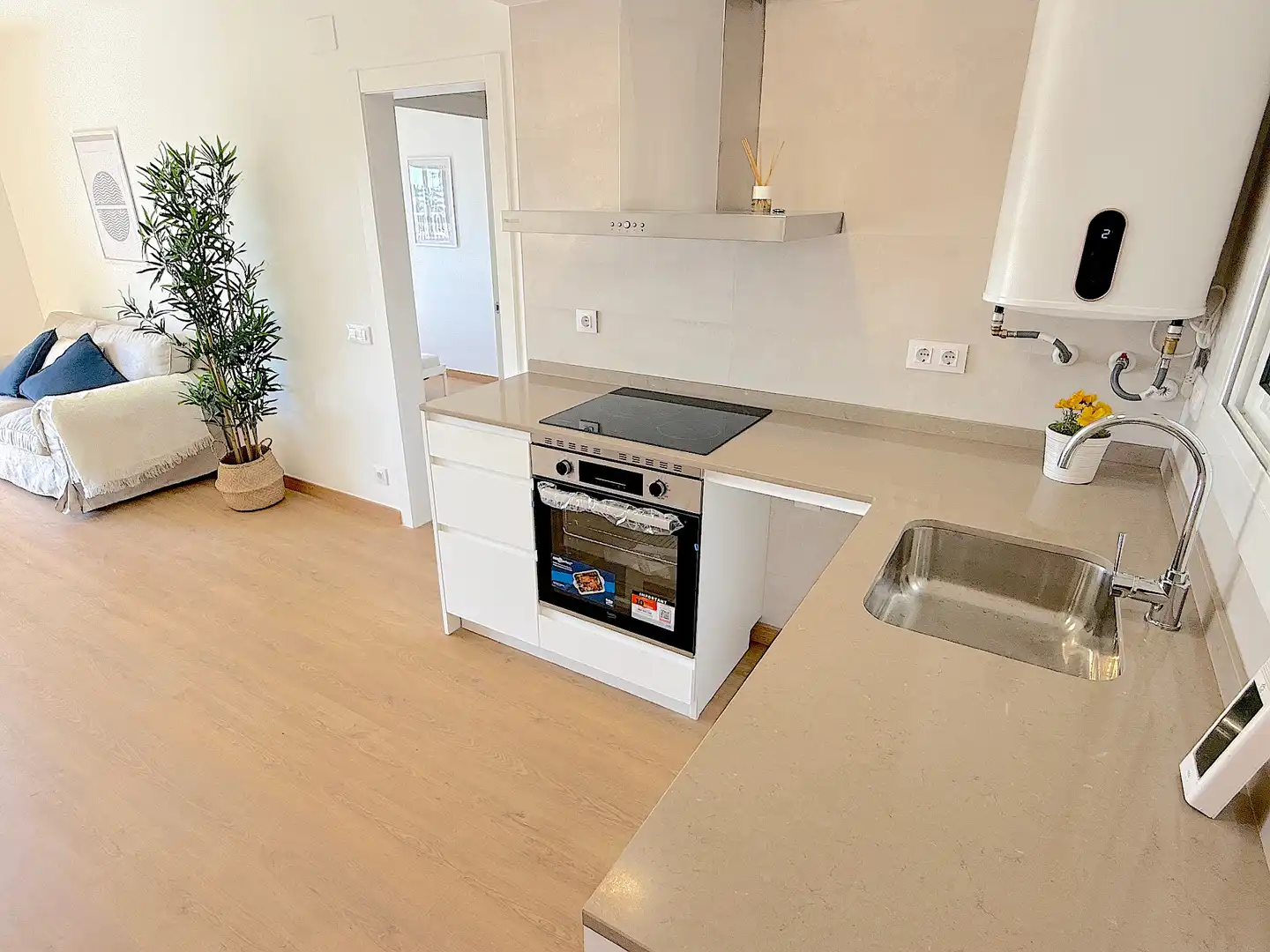 Cocina de Piso en venta en Rubí con Calefacción, Parquet y Terraza