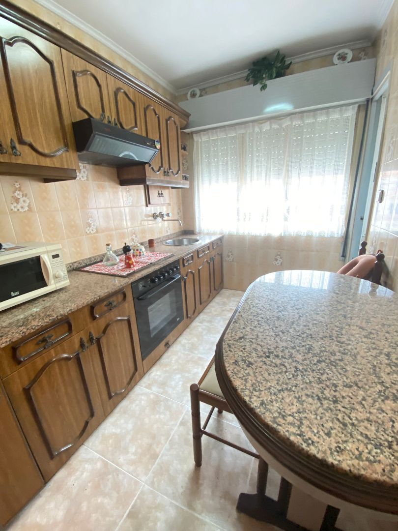 Kitchen of Flat for sale in Langreo  with Storage room and Furnished