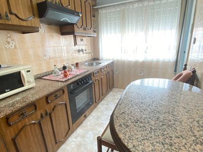 Kitchen of Flat for sale in Langreo  with Storage room and Furnished