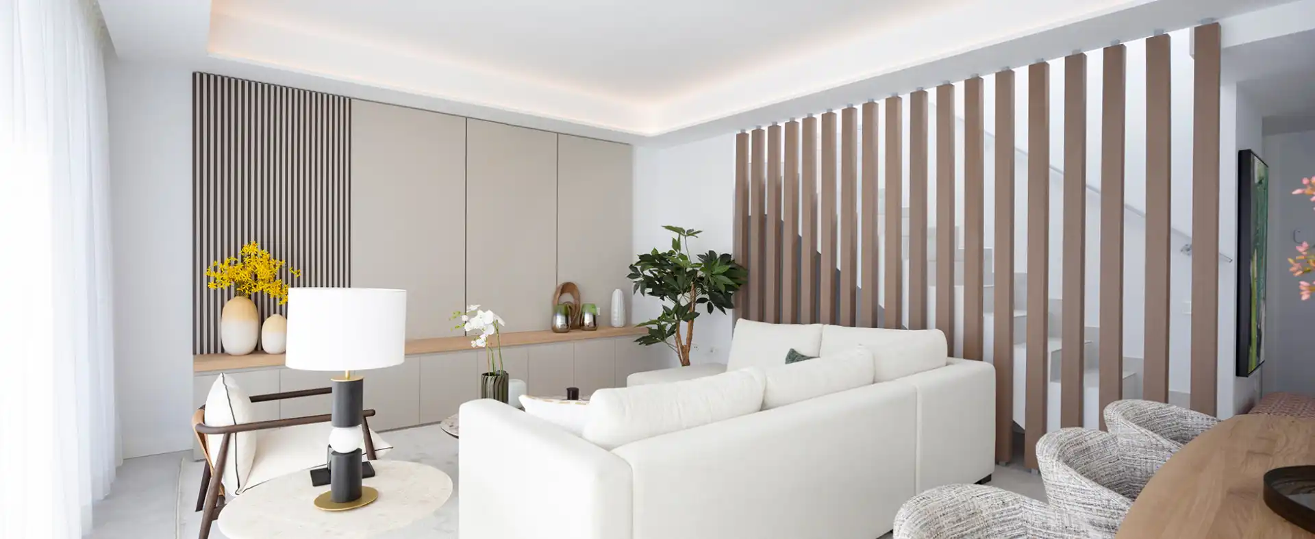 Living room of Apartments for sale in Marbella  with Air Conditioner, Heating and Terrace
