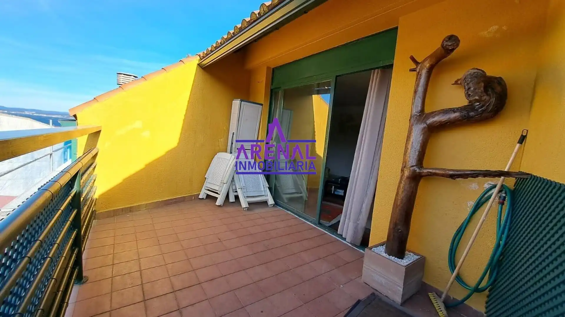 Balcony of Attic for sale in A Pobra do Caramiñal  with Heating and Terrace