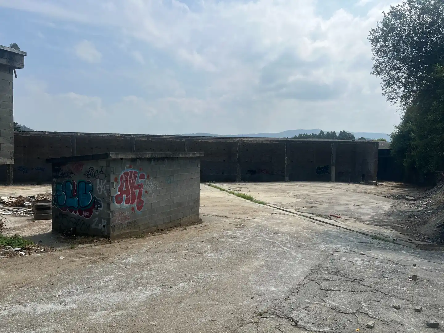 Parking de Nave industrial en venta en Culleredo
