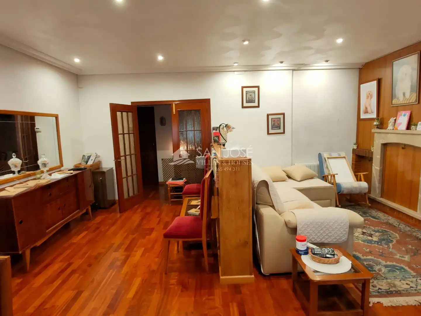 Sala d'estar de Pis en venda en Aspe amb Terrassa, Traster i Balcó