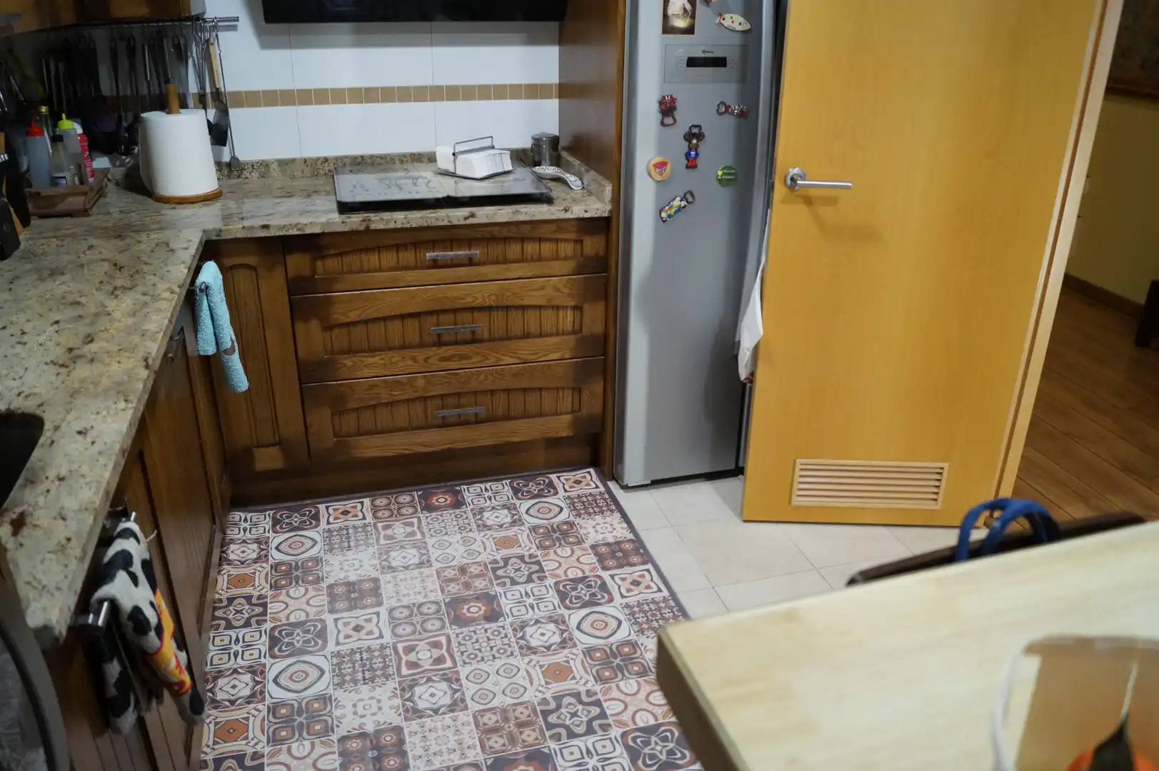Cocina de Casa adosada en venta en Guadalajara con Jardín privado y Piscina