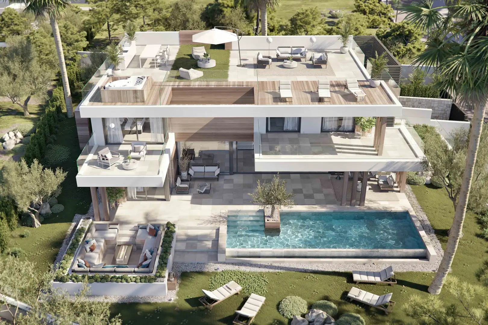 Casa amb piscina en venda a Estepona Pueblo