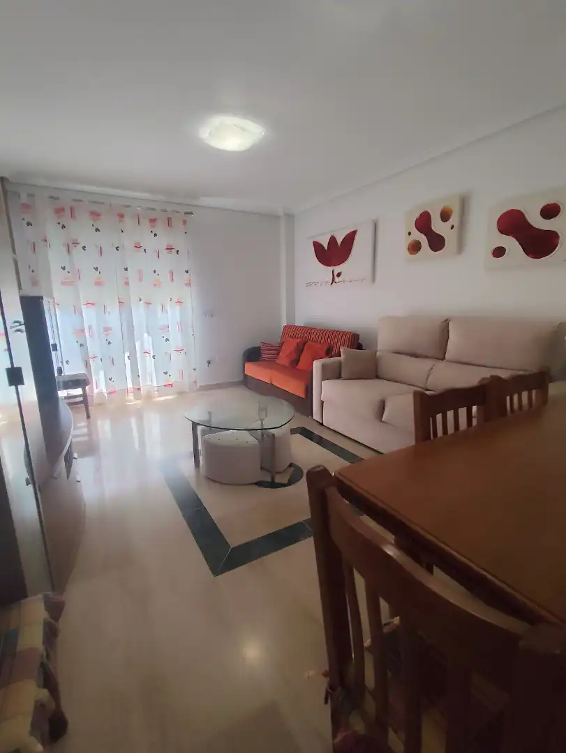 Sala de estar de Apartamento en venta en Benalmádena con Aire acondicionado, Terraza y Trastero