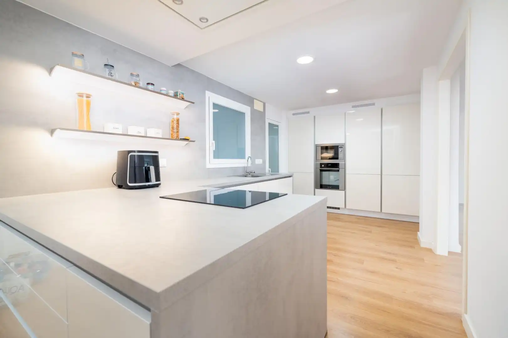 Kitchen of Flat for sale in  Palma de Mallorca  with Air Conditioner, Heating and Parquet flooring