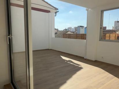 Balcony of Flat to rent in  Valencia Capital  with Air Conditioner, Parquet flooring and Terrace