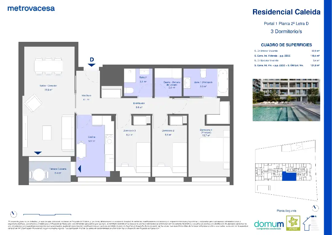 Flat with terrace for sale in Camiño de Visma a Gramela 16, imagen 2