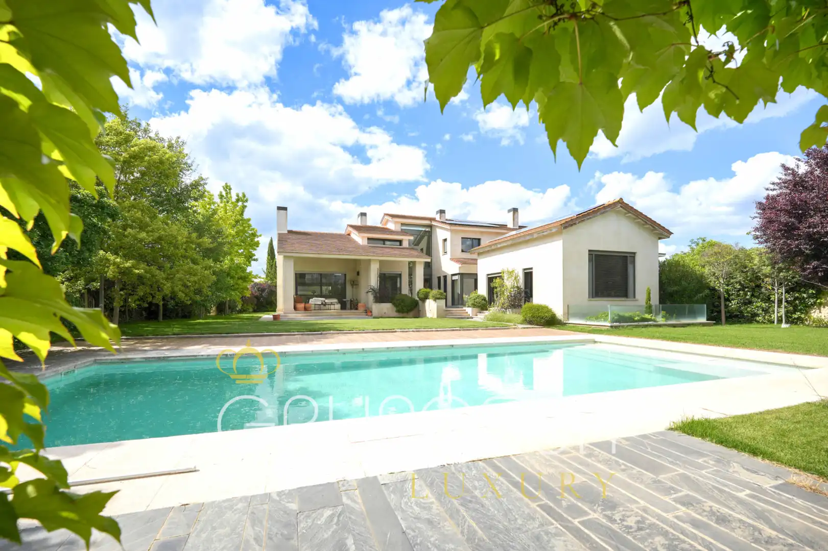 Garden of Houses for sale in Simancas  with Air Conditioner, Heating and Private garden
