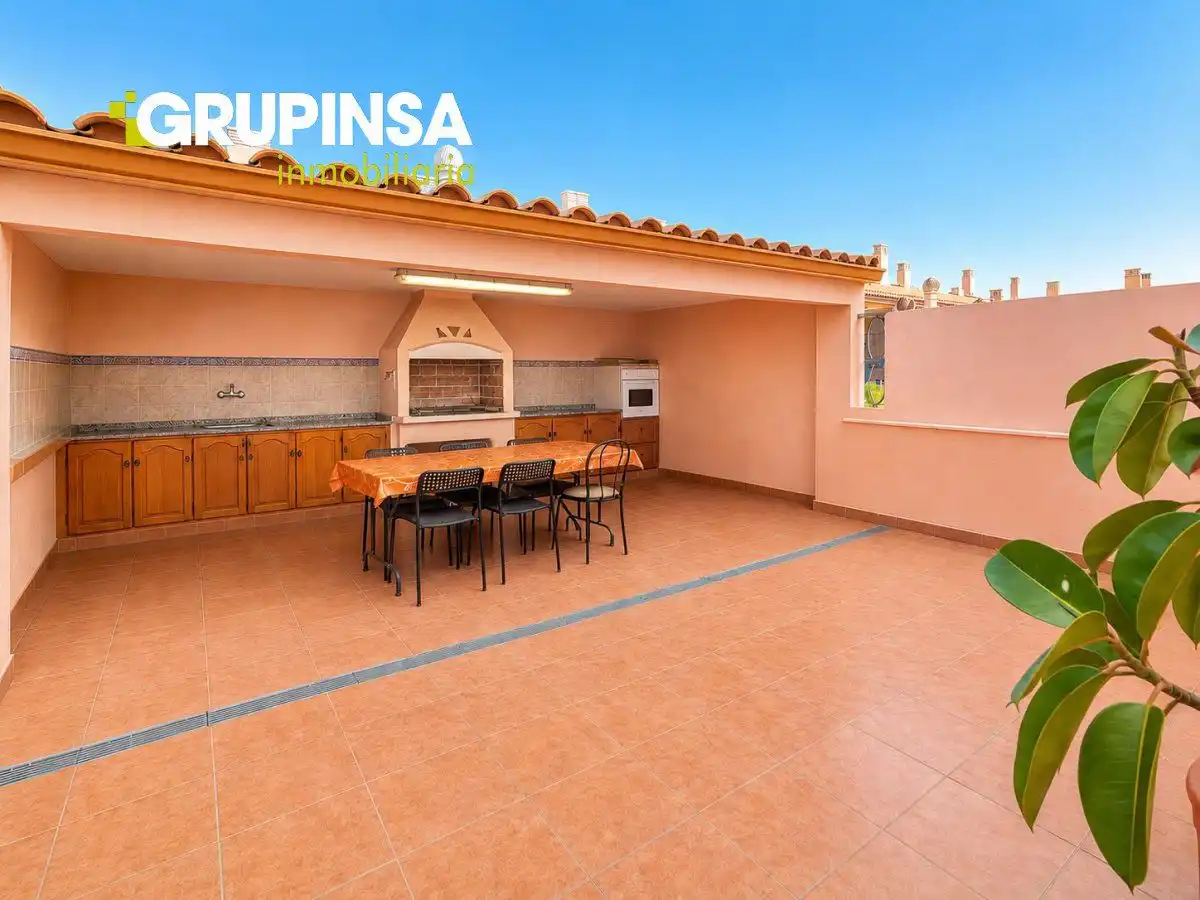 Terraza de Casa o chalet en venta en Almazora / Almassora con Aire acondicionado, Calefacción y Jardín privado