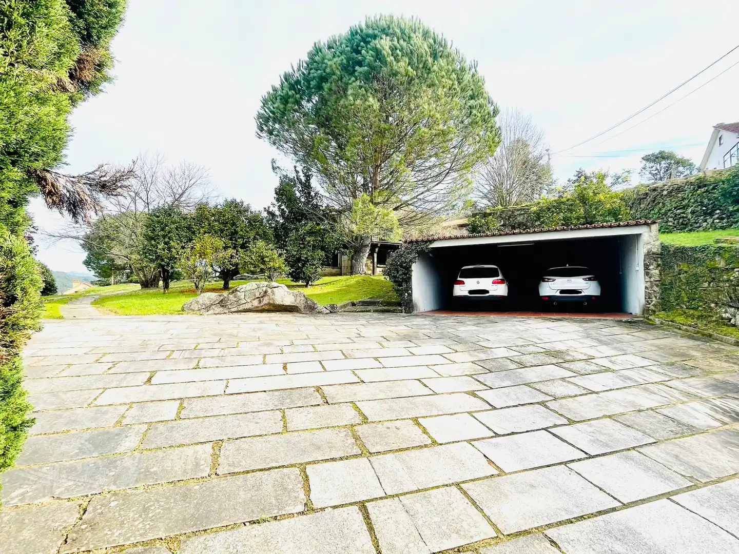 Vista exterior de Finca rústica en venta en Soutomaior con Calefacción, Jardín privado y Terraza