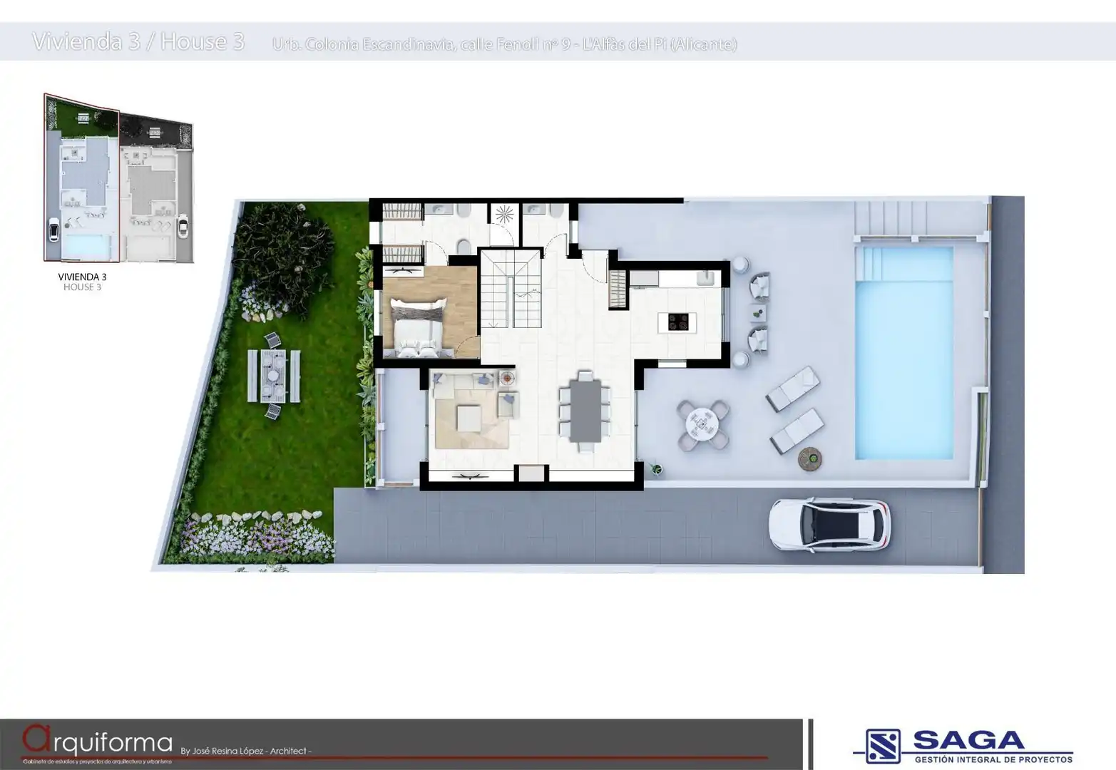 Maison mitoyenne avec piscine à vendre à Escandinavia - Cautivador, imagen 7
