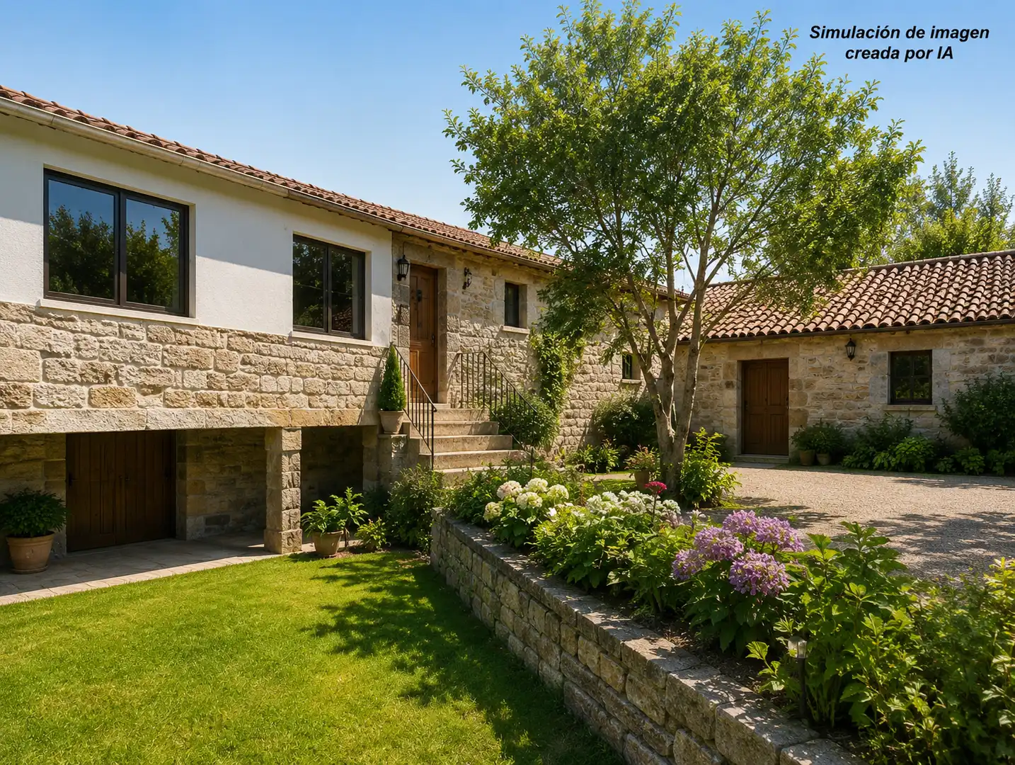 Casa con terraza en venta en PO-261