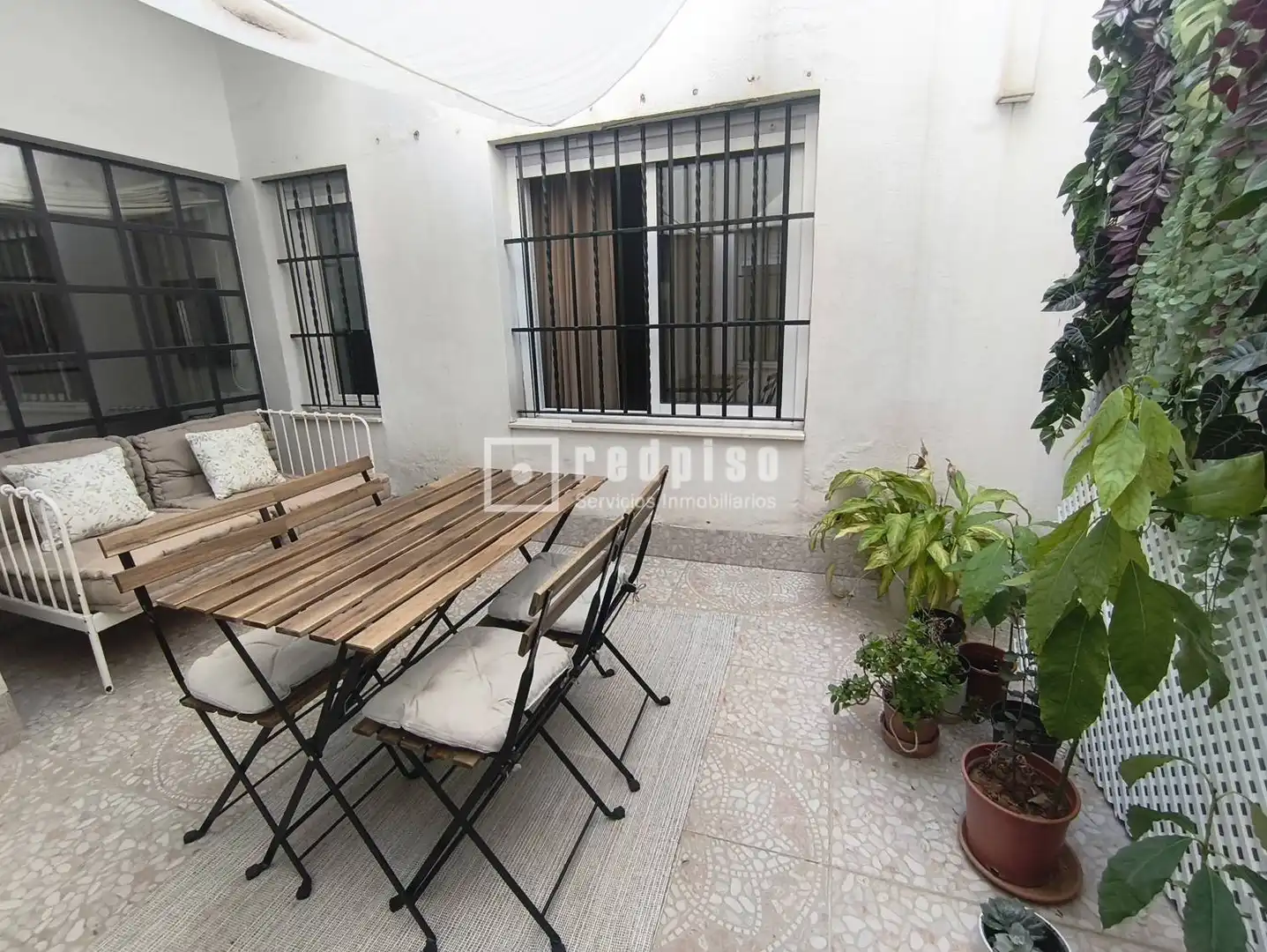 Terraza de Piso de alquiler en Sevilla con Aire acondicionado, Terraza y Amueblado