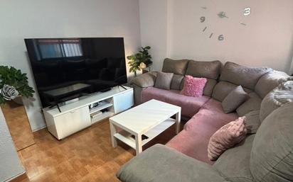 Living room of Flat for sale in Málaga Capital  with Air Conditioner, Storage room and Furnished