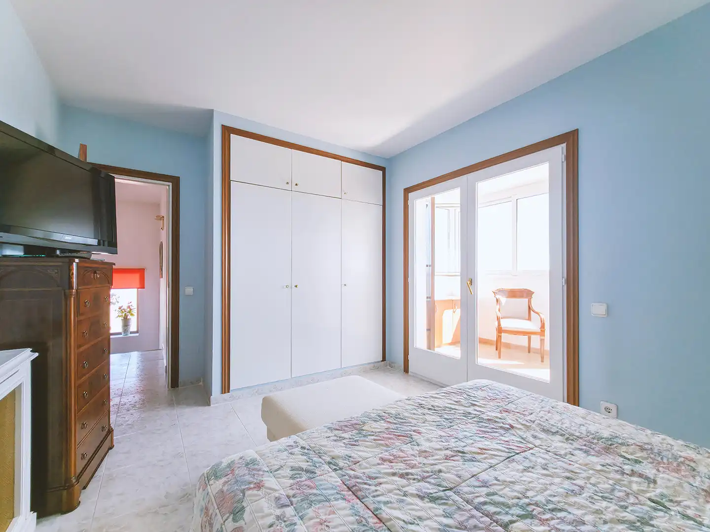 Schlafzimmer von Haus oder Chalet zum Verkauf in Sant Cebrià de Vallalta mit Heizung, Privatgarten und Terrasse