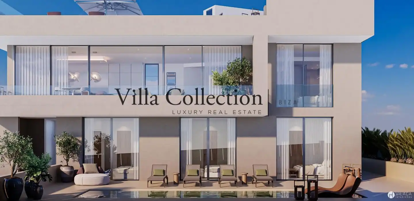 Exterior view of Houses for sale in Santa Eulària des Riu  with Air Conditioner, Heating and Terrace