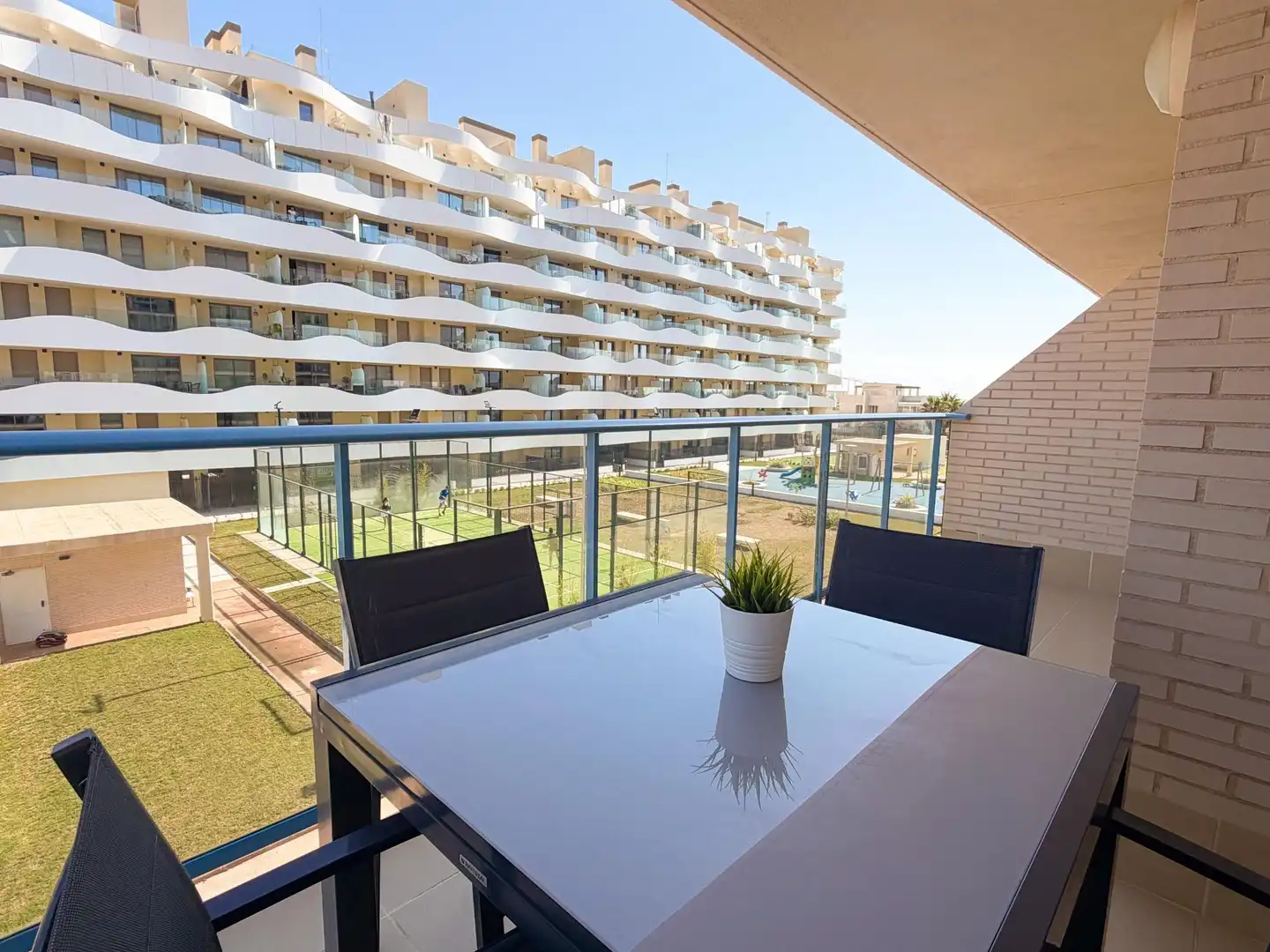 Terraza de Apartamento de alquiler en El Puig de Santa Maria con Aire acondicionado, Calefacción y Terraza