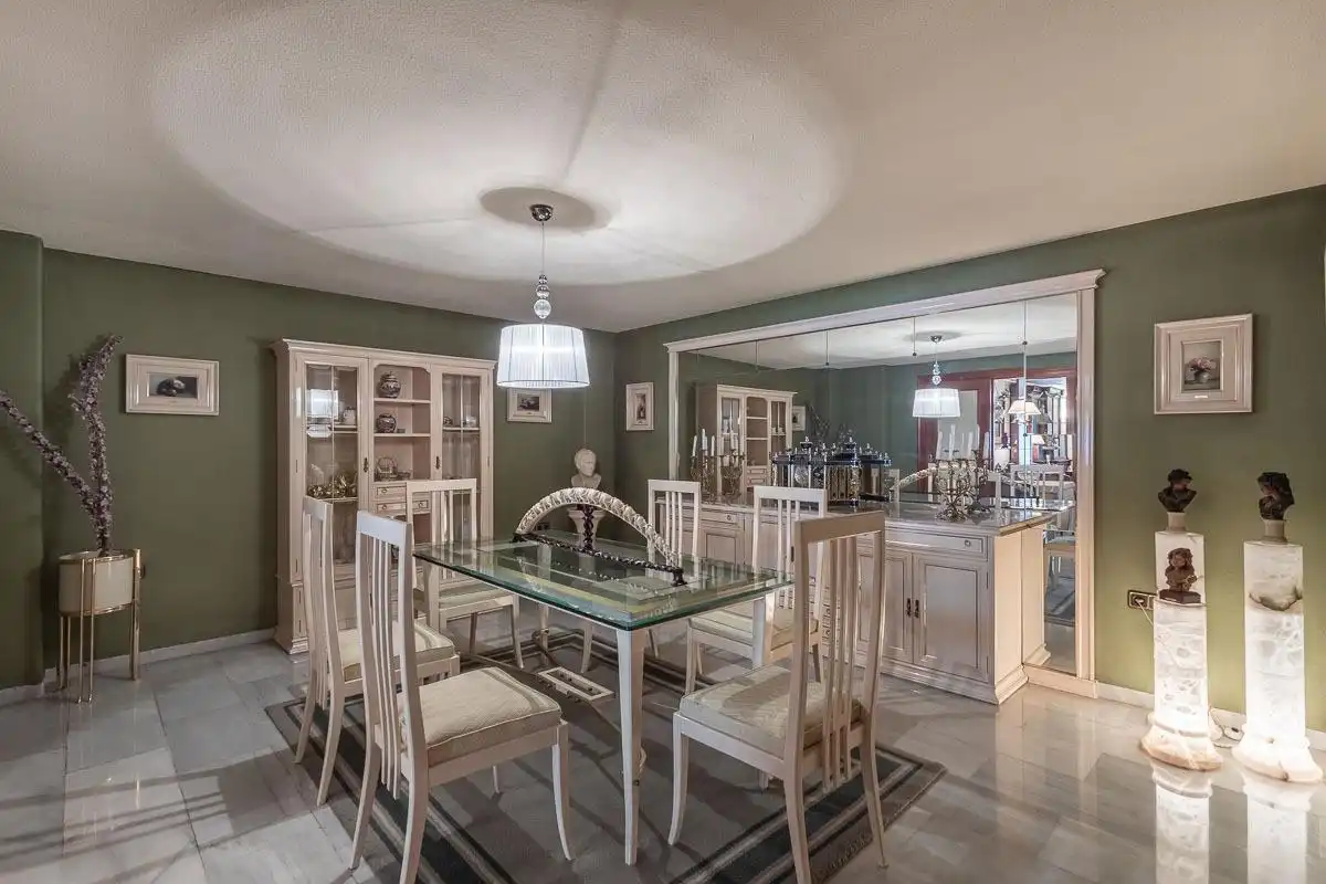 Dining room of Flat for sale in Granada  with Private garden, Storage room and Community pool