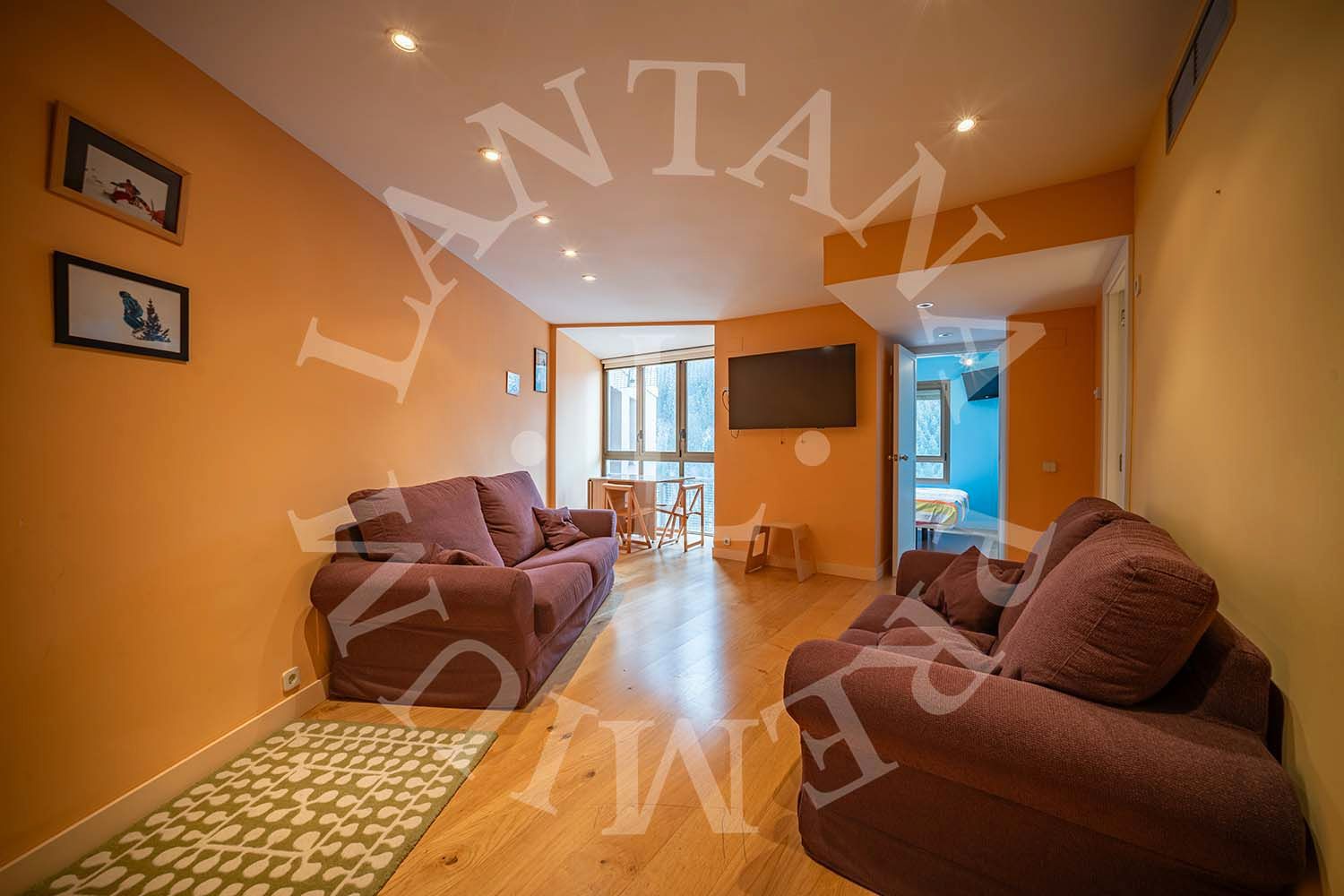Bedroom of Apartment for sale in Naut Aran  with Heating, Parquet flooring and Furnished