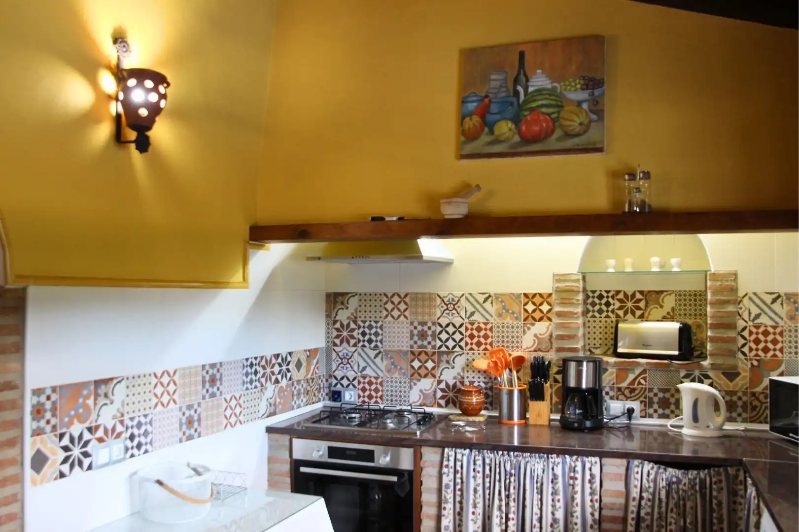 Kitchen of Houses for sale in Guaro  with Air Conditioner, Heating and Private garden