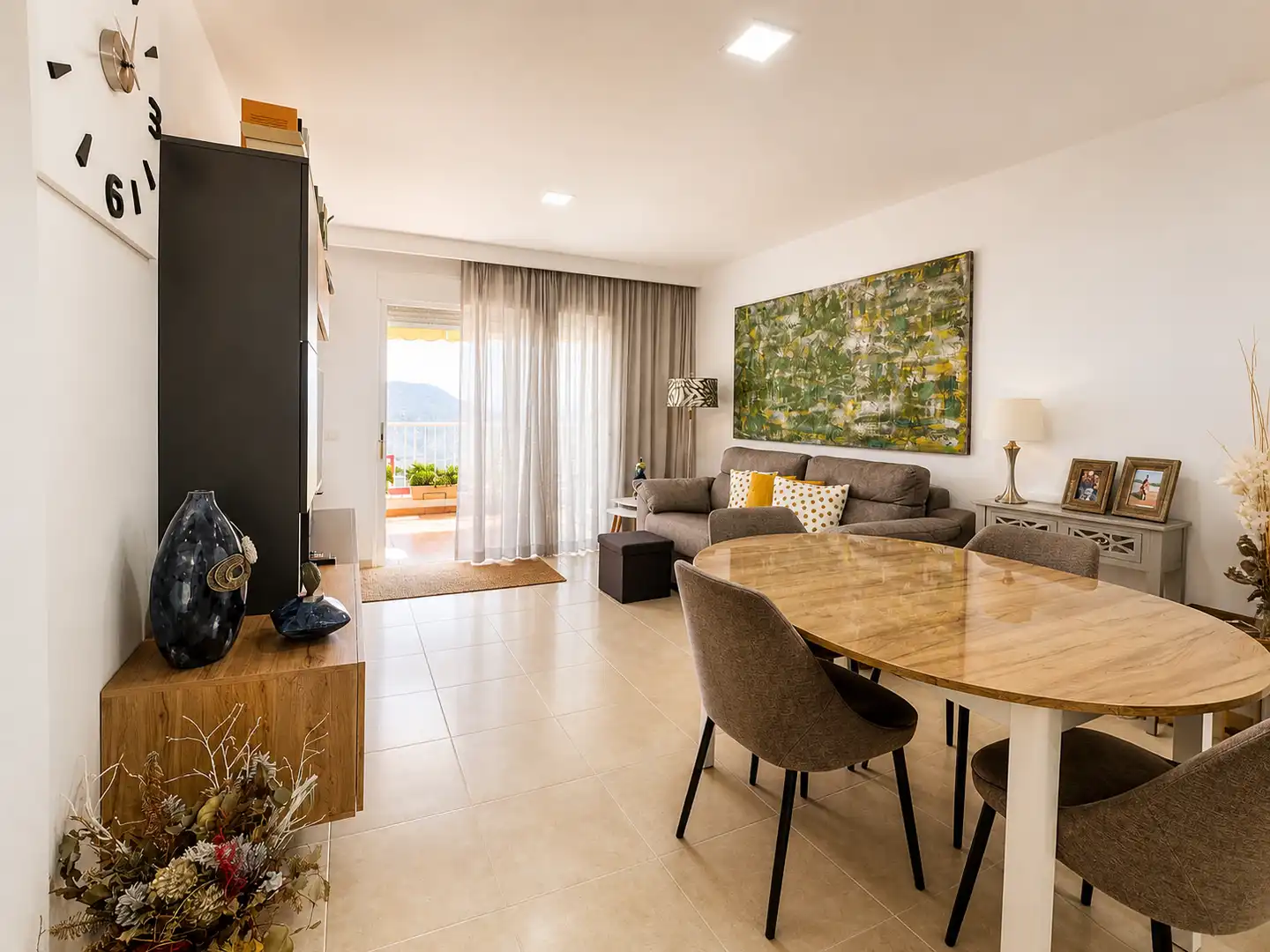 Living room of Attic for sale in Arona  with Terrace, Storage room and Furnished