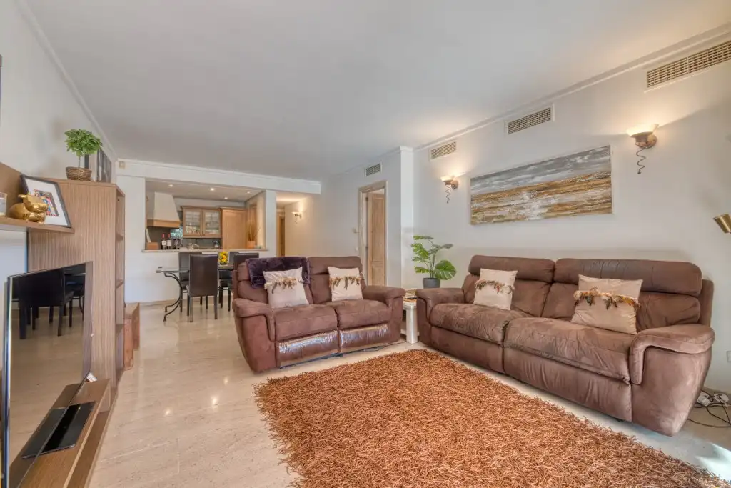 Living room of Apartments for sale in Calvià  with Air Conditioner, Private garden and Terrace