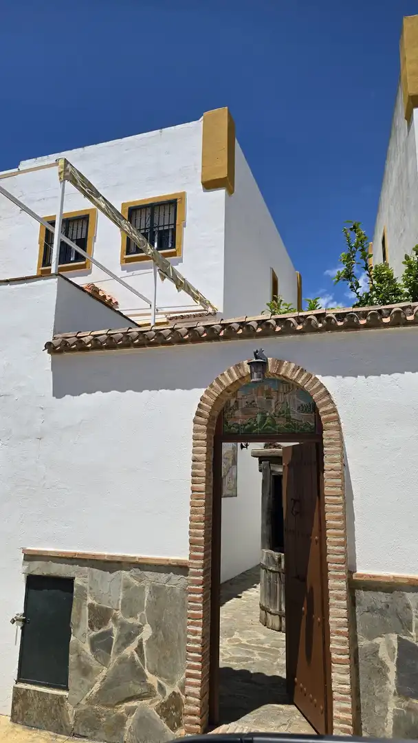 Vista exterior de Casa adosada en venda en Marbella amb Jardí privat, Terrassa i Traster