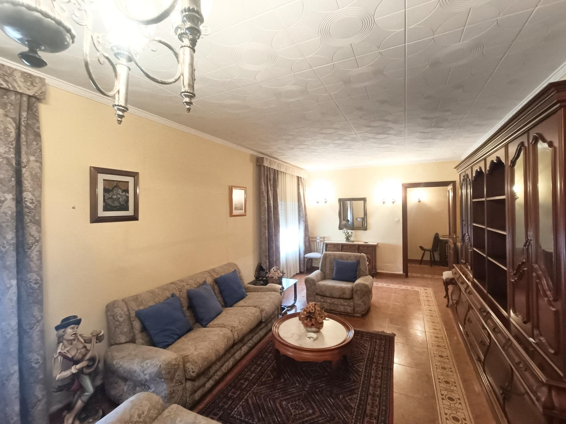 Living room of Single-family semi-detached for sale in Villarta de San Juan  with Heating