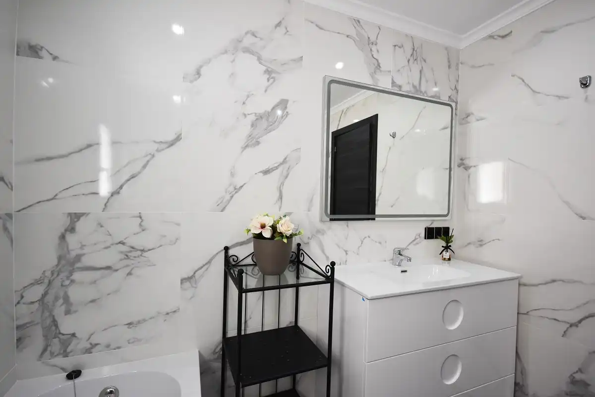 Baño de Casa o chalet en venta en Calpe / Calp con Aire acondicionado, Calefacción y Jardín privado