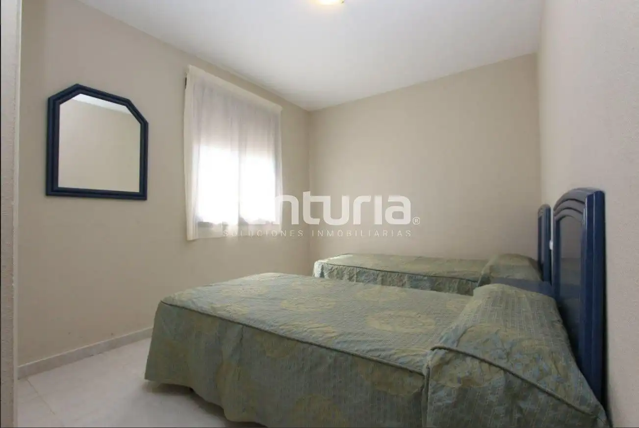 Bedroom of Attic for sale in Calpe / Calp  with Air Conditioner, Terrace and Furnished
