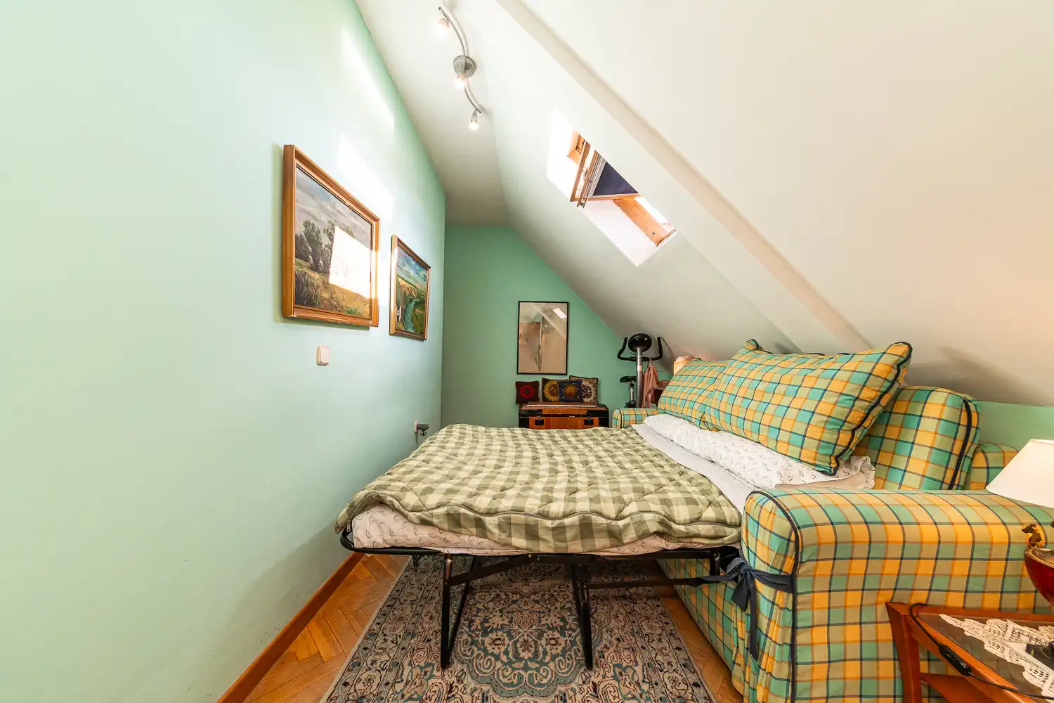 Bedroom of Attic for sale in Madrid  with Air Conditioner, Heating and Terrace