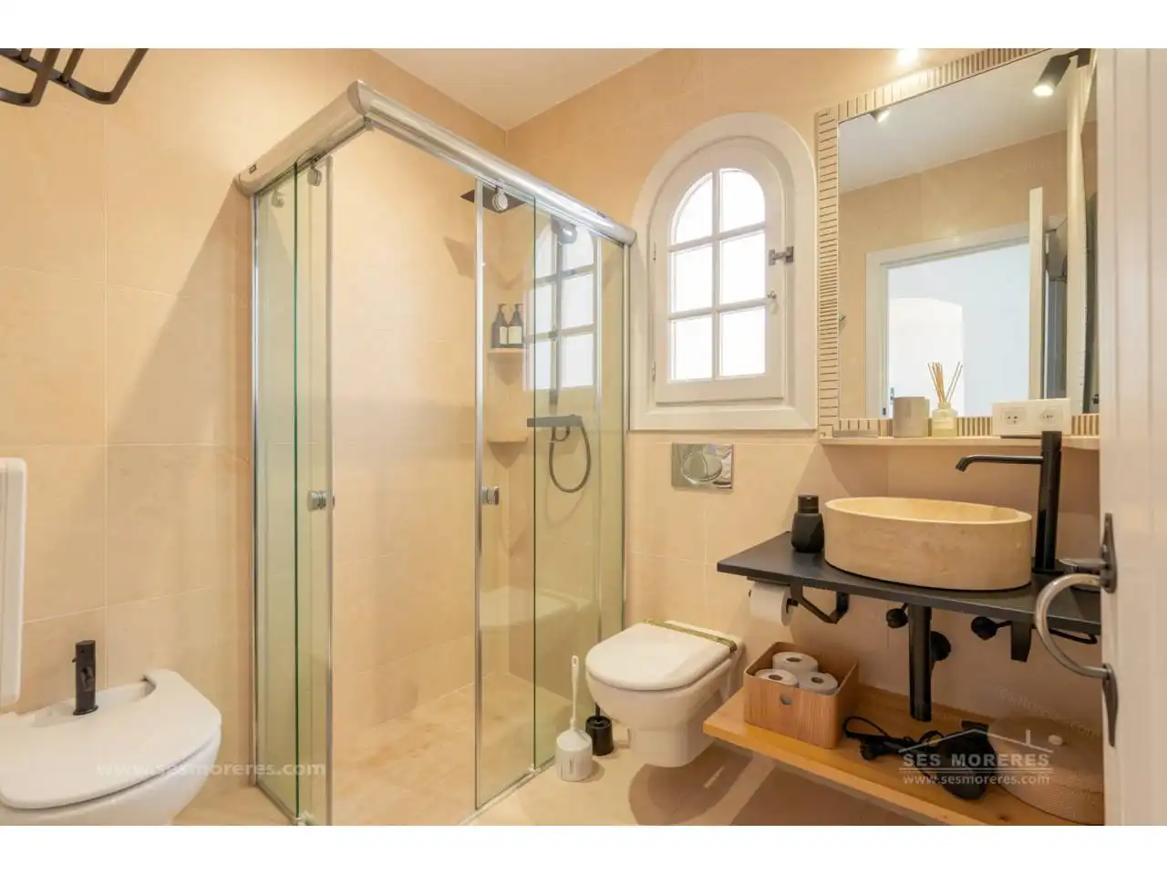 Bathroom of Apartments for sale in Es Mercadal  with Air Conditioner, Heating and Terrace