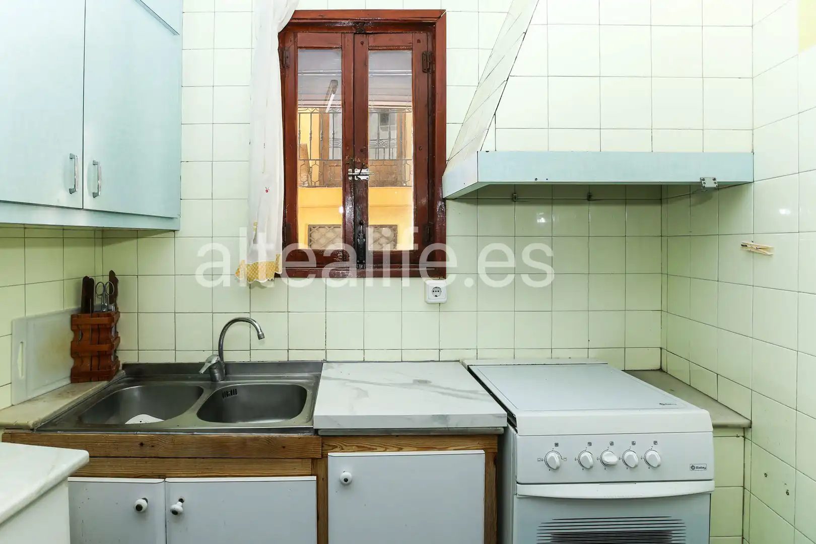 Cocina de Casa adosada en venta en Polop con Aire acondicionado, Trastero y Balcón