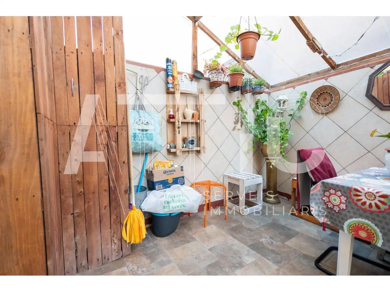 Garten von Maisonette zum Verkauf in Sabadell mit Klimaanlage, Heizung und Terrasse