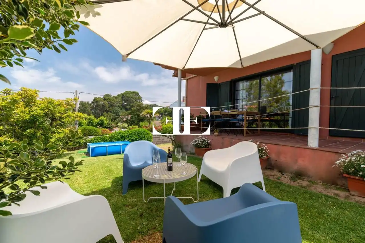 Terrassa de Casa o xalet de lloguer en Vigo  amb Calefacció, Jardí privat i Moblat