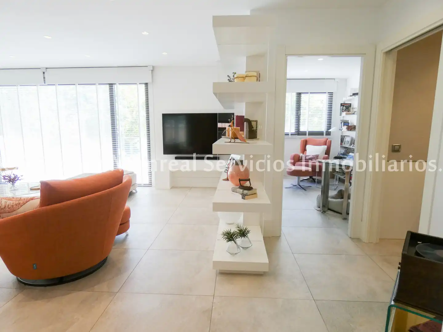 Sala de estar de Casa o chalet en venta en Alcázar de San Juan con Aire acondicionado, Calefacción y Jardín privado