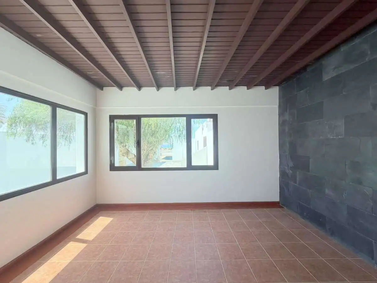 Sala de estar de Casa o chalet en venta en San Bartolomé con Terraza y Piscina