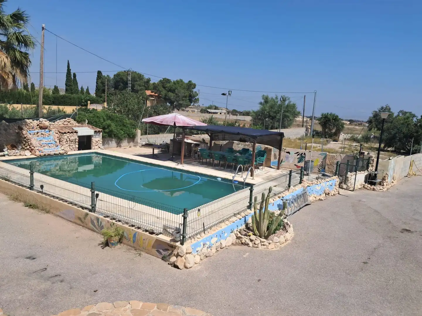 Piscina de Casa o xalet en venda en Alicante / Alacant amb Terrassa, Piscina i Balcó