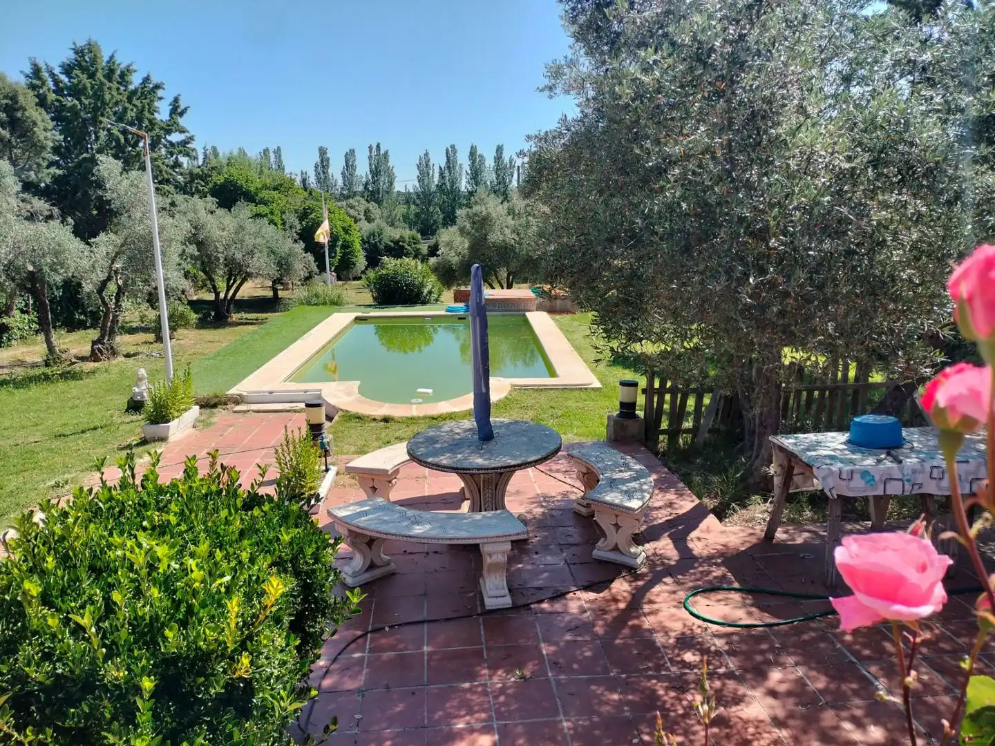 Jardín de Casa o chalet en venta en Almodóvar del Campo con Aire acondicionado, Calefacción y Terraza