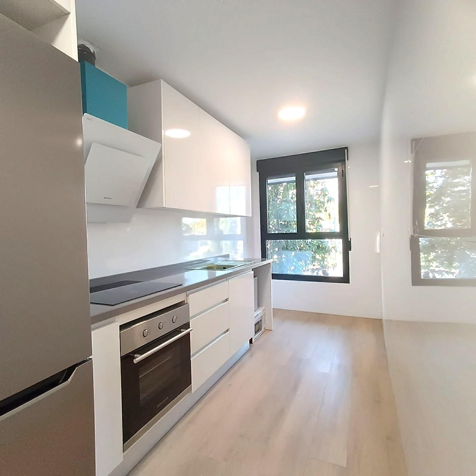 Kitchen of Flat to rent in  Murcia Capital  with Air Conditioner and Heating