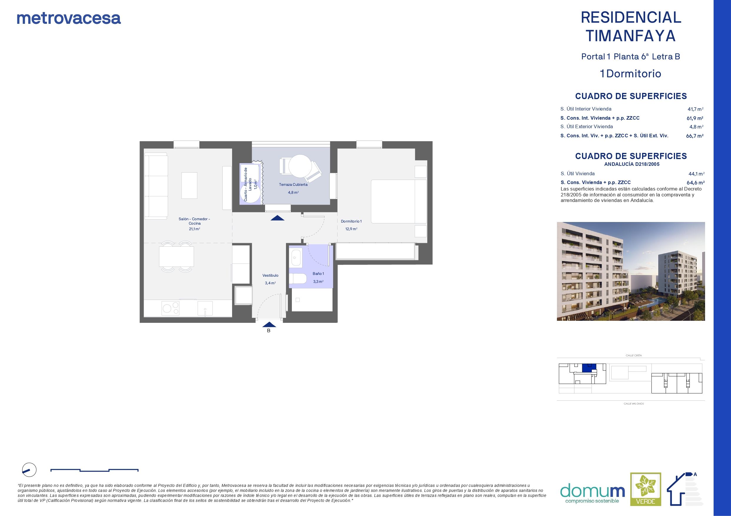 Piso en venta en  Sevilla Capital con Aire acondicionado, Terraza y Trastero