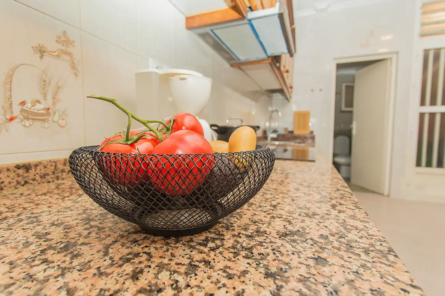 Cocina de Casa adosada en venta en Torrevieja con Aire acondicionado, Amueblado y Horno