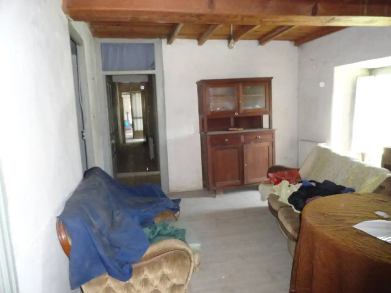 Sala de estar de Finca rústica en venta en A Rúa 