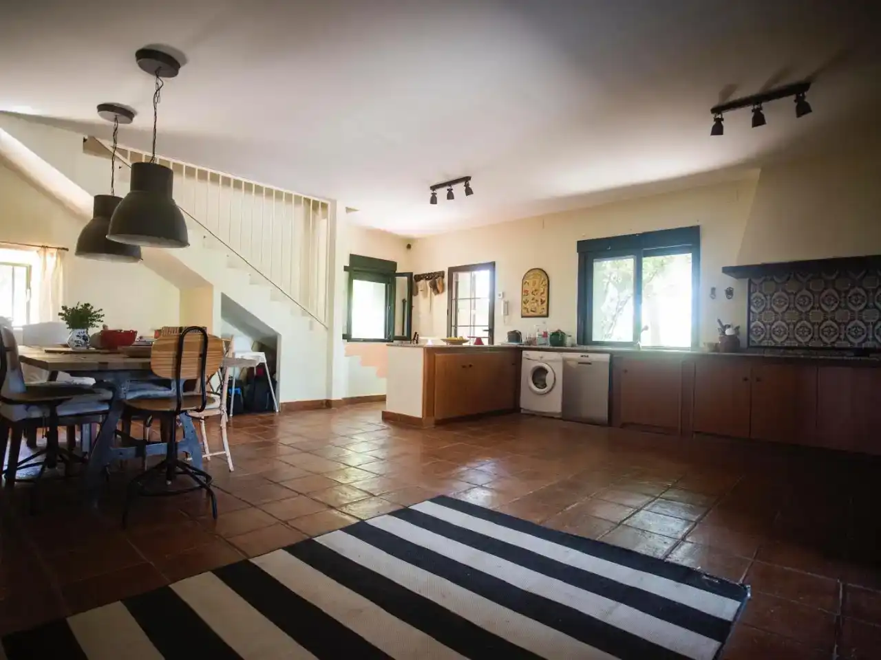 Cuina de Finca rústica en venda en Garvín amb Aire condicionat, Jardí privat i Piscina